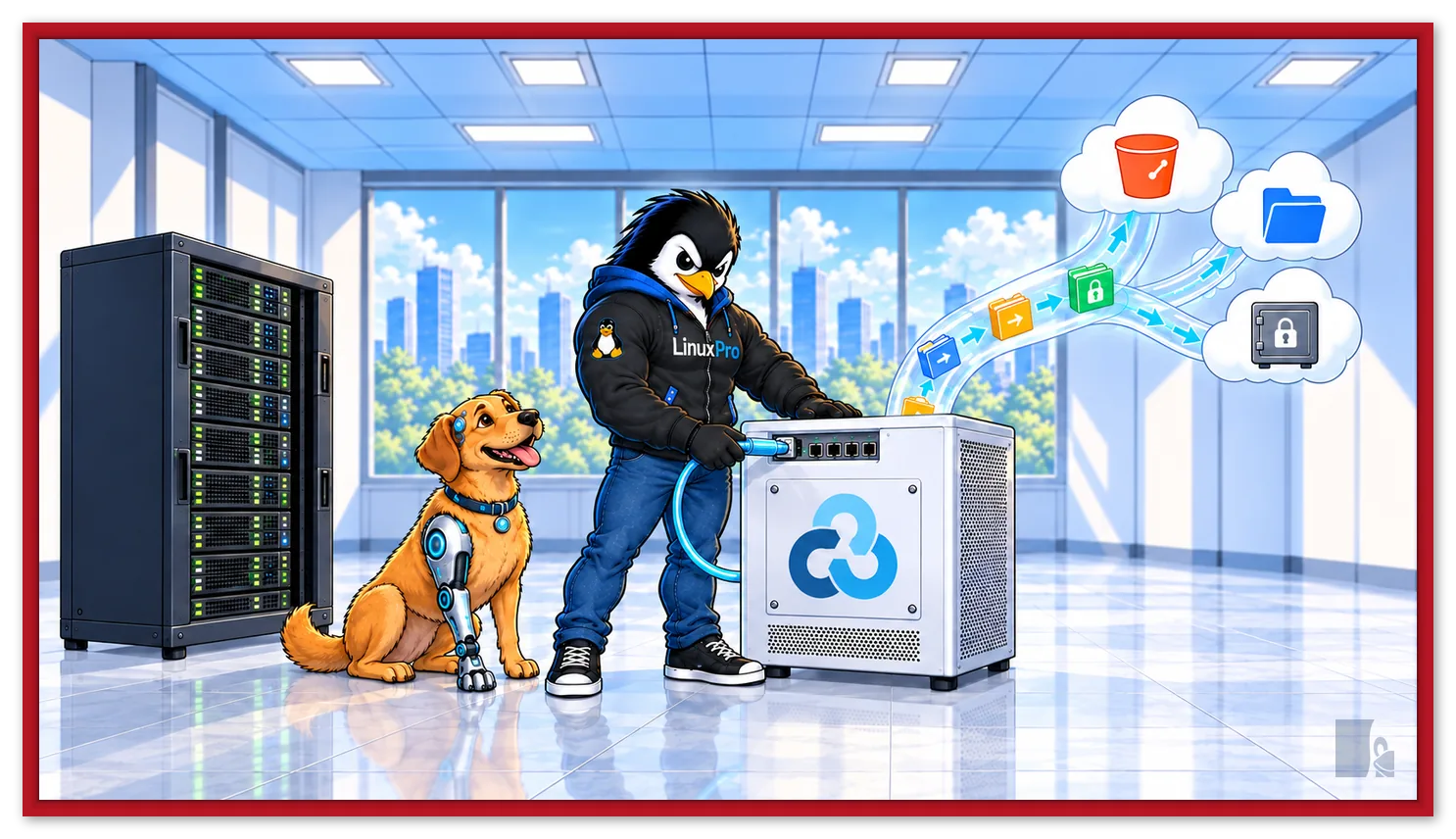 rclone no Linux: sync, backup criptografado, mount e serve em qualquer nuvem